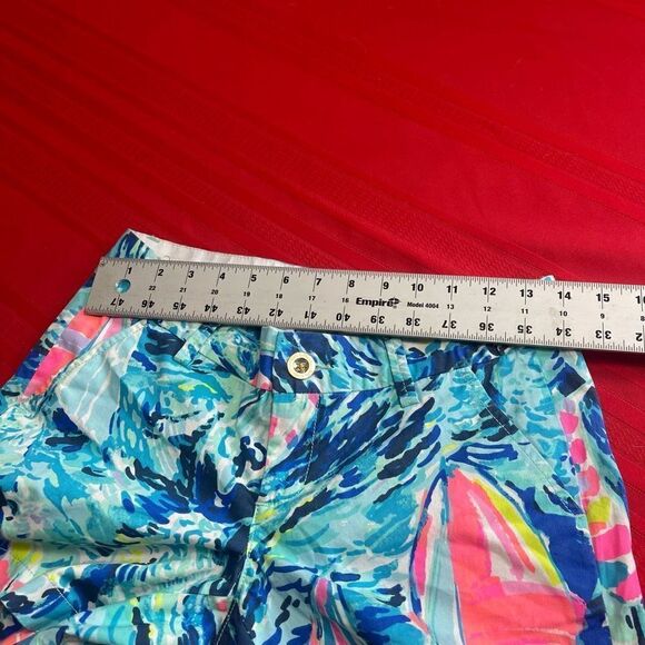 Lilly Pulitzer The Callahan Short 5” Sailboat Shorts Size 00 - Picture 3 of 8